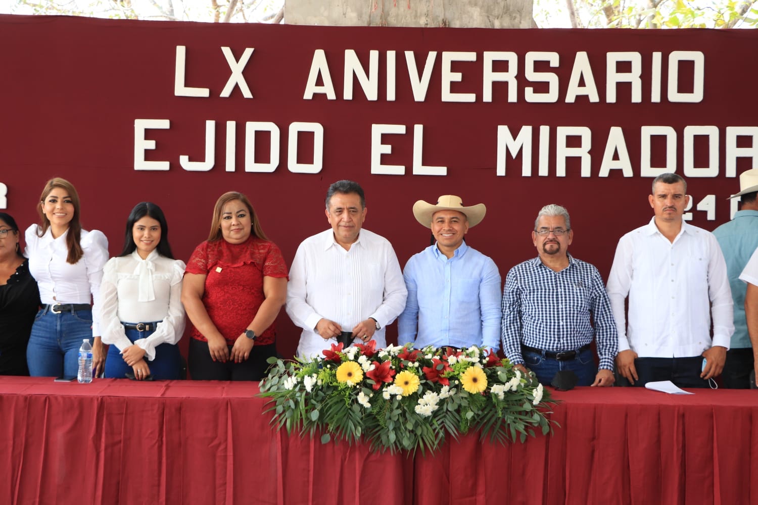 Celebran aniversario del ejido Mirador