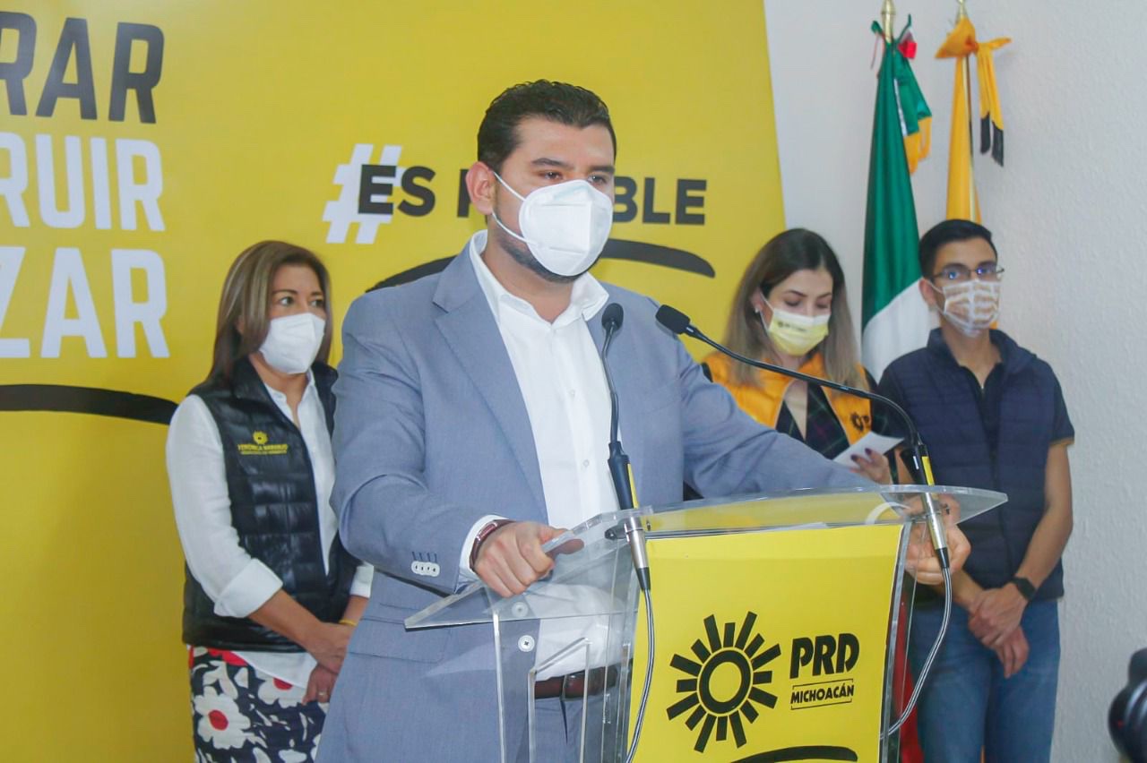 Requiere el estado servidores públicos que generen gobernabilidad a Michoacán: PRD