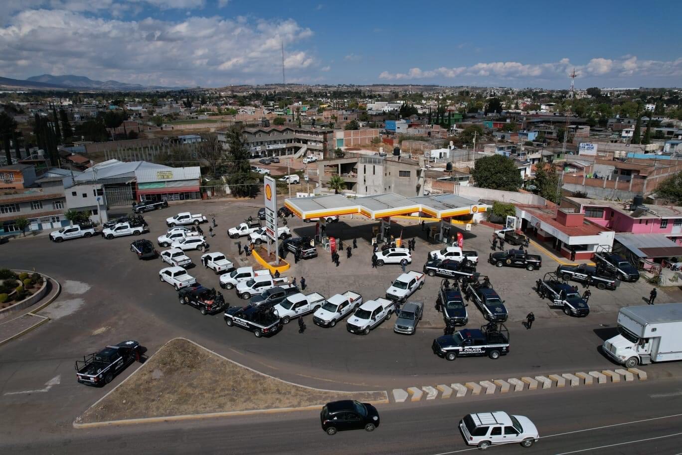 SSP fortalece acciones operativas en Maravatío, Aporo e Hidalgo