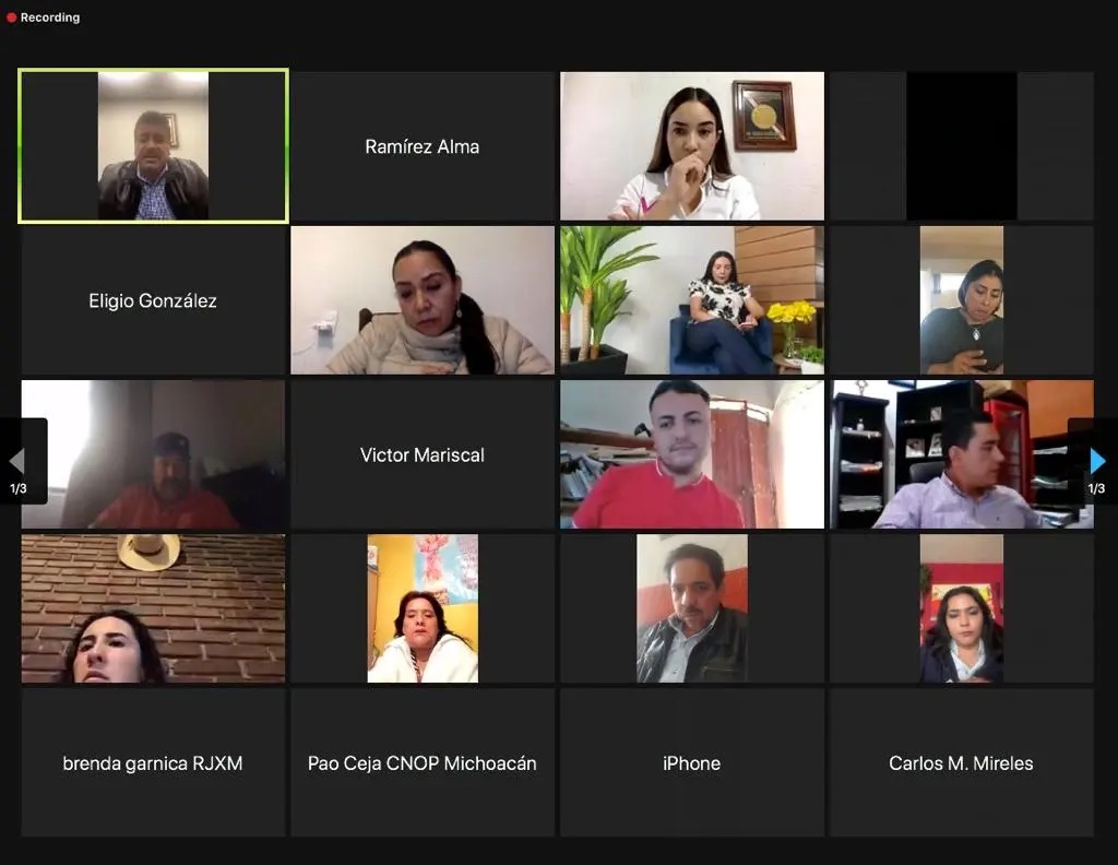 Realiza PRI Michoacán Conversatorio con regidores y diputados federales