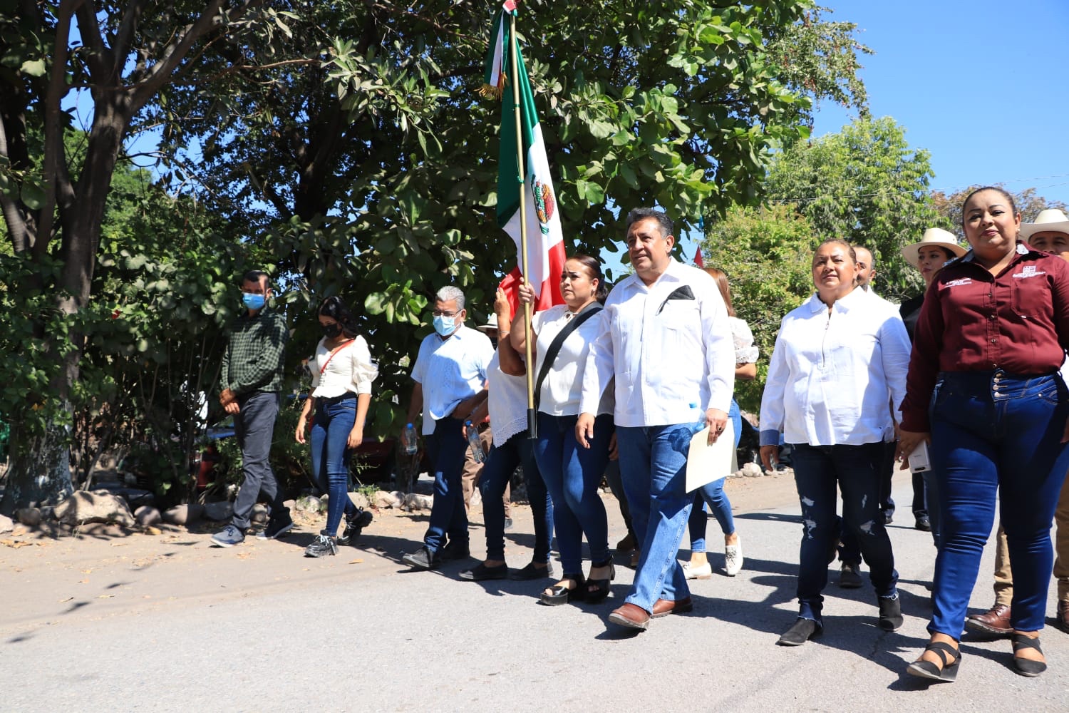 Celebran aniversario del Ejido La Nopalera.