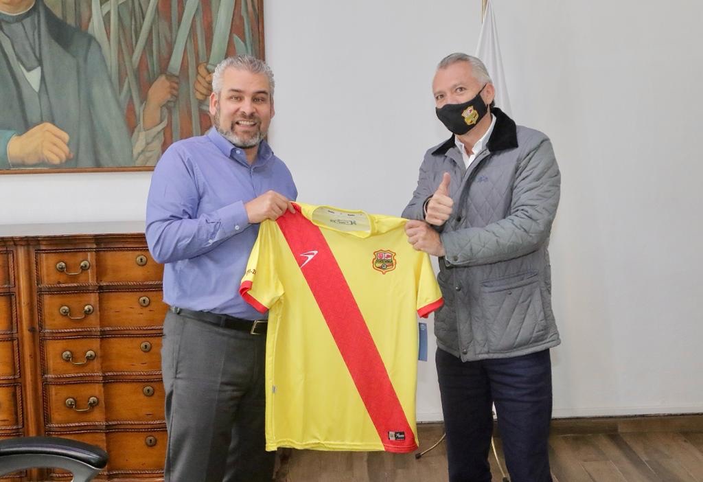 Haremos lo posible para que Atlético Morelia vuelva a primera división: Bedolla