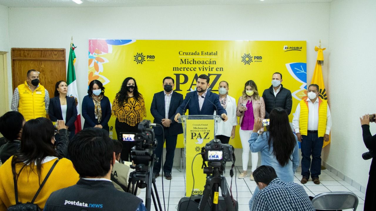 Para rescatar a Michoacán, el gobierno estatal debe reconocer los problemas que existen: PRD