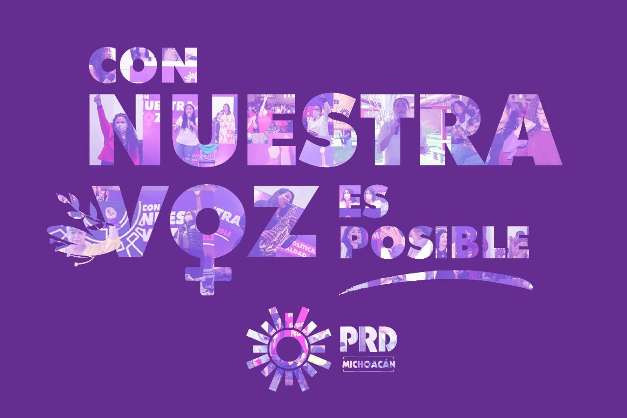 Reprueba PRD Michoacán declaraciones que minimizan la lucha de las mujeres