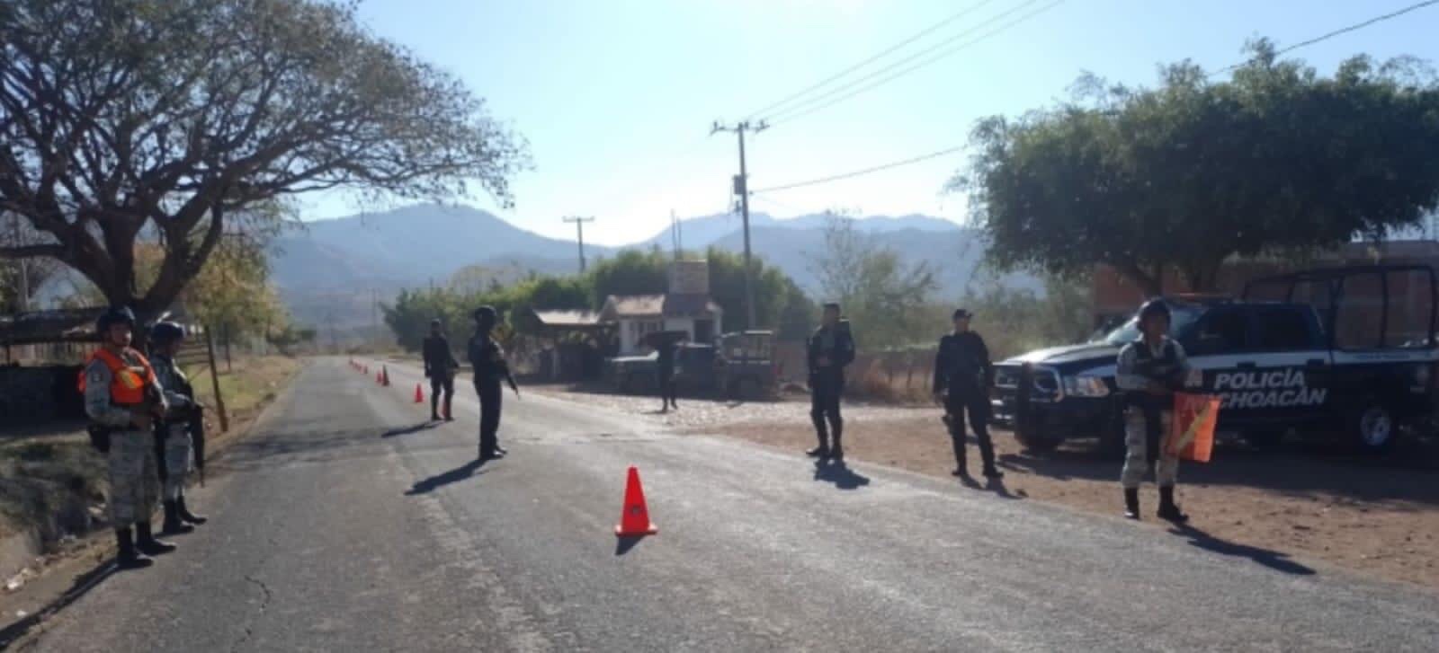 Despliega SSP operativo de seguridad y vigilancia en Aguililla