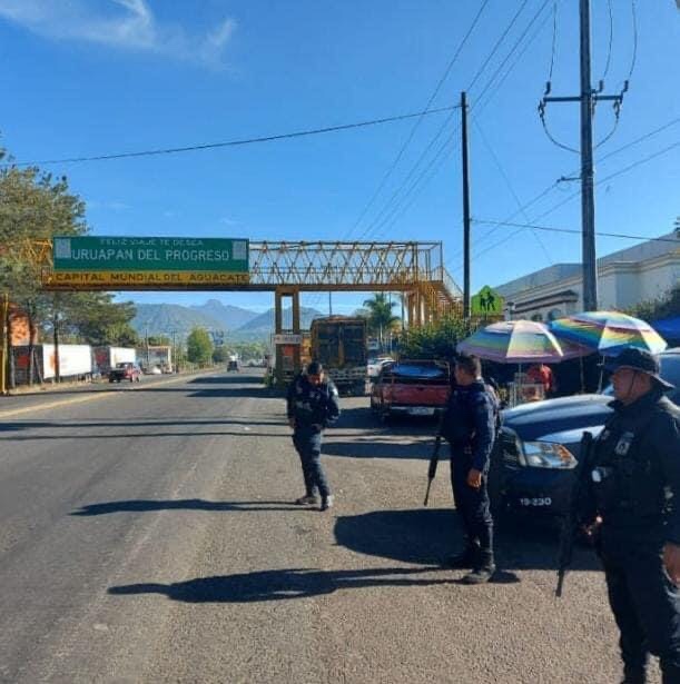 Continúan los operativos de prevención y vigilancia, en Uruapan: SSP