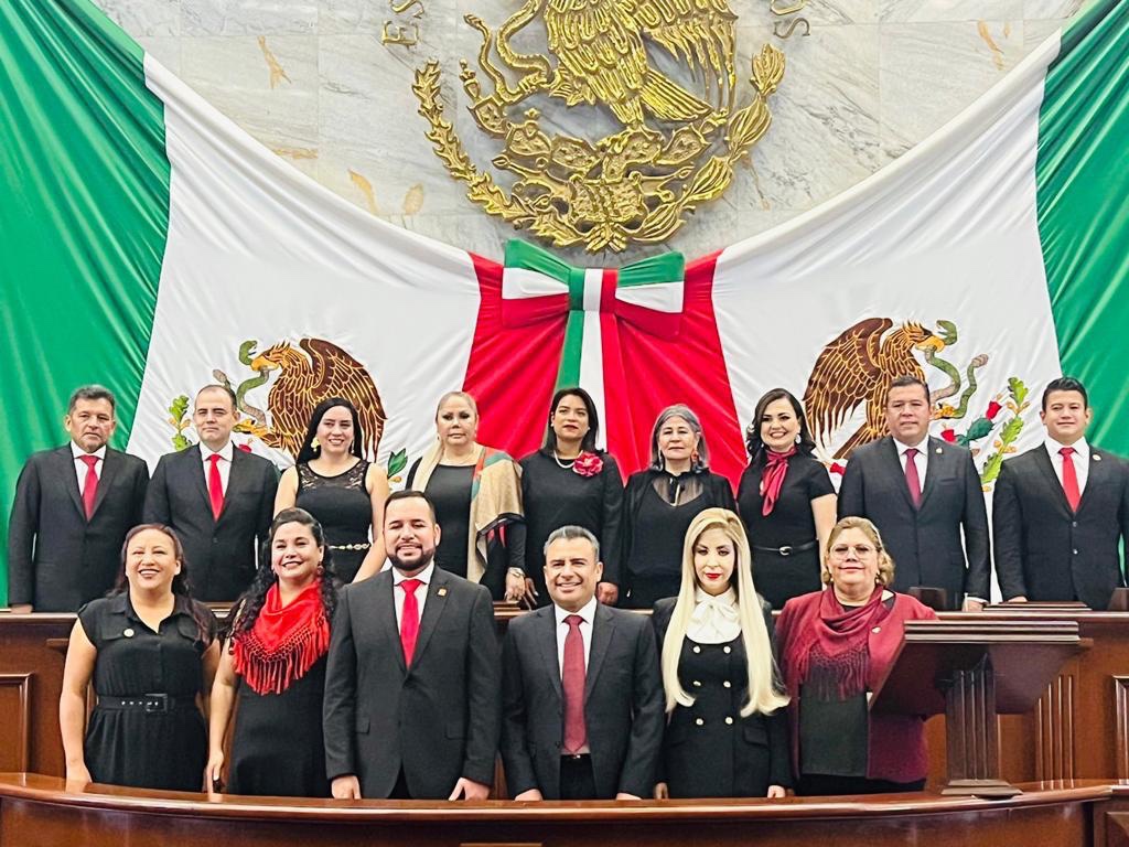 Desde el Grupo Parlamentario de Morena en el Congreso del Estado de Michoacán, reconocemos el liderazgo de Giulianna Bugarini