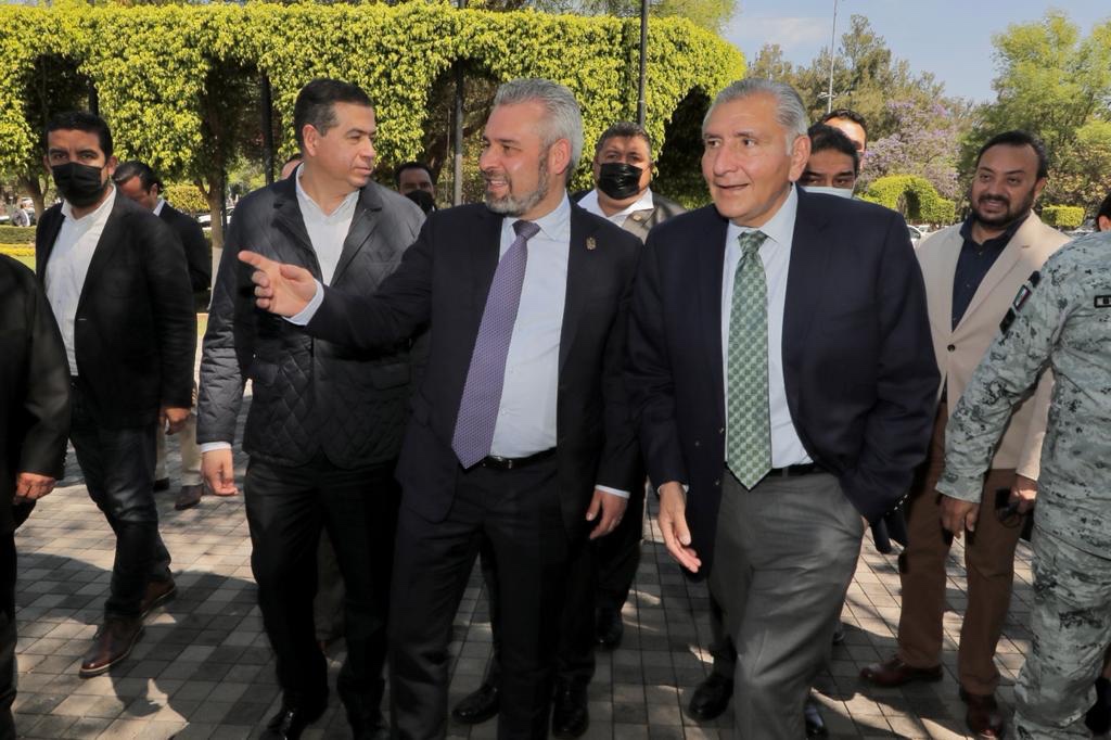 Apoyo irrestricto de la Federación es patente en Michoacán: Bedolla