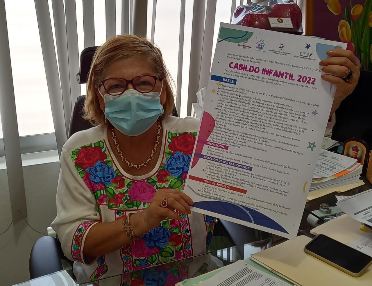 Anuncian convocatoria para Cabildo Infantil