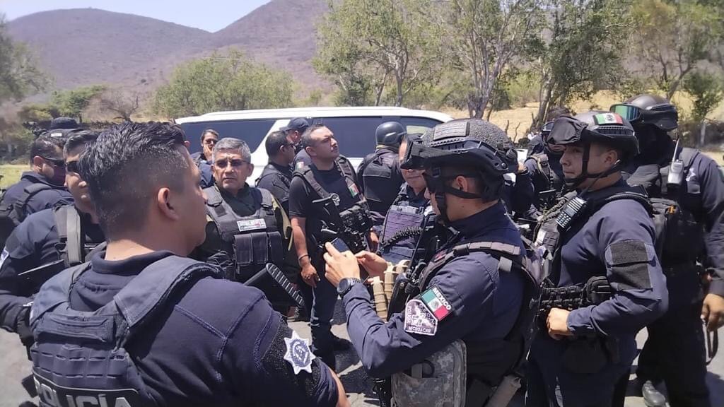 SSP, Sedena y GN repelen agresiones de célula delictiva en el occidente michoacano