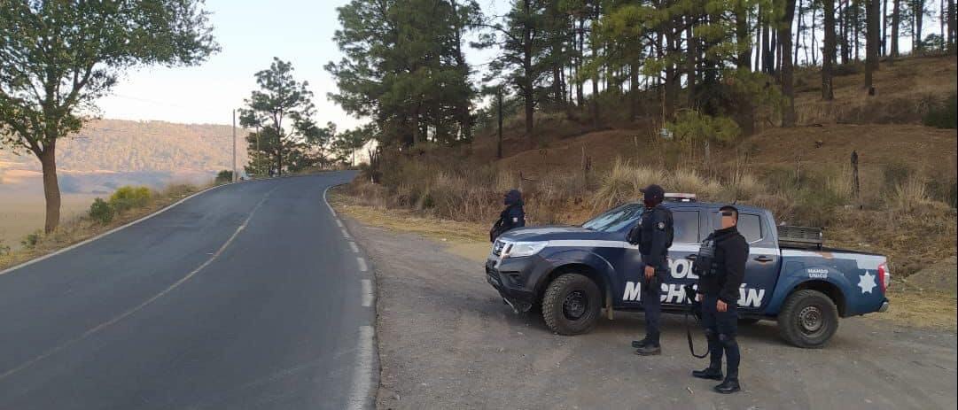 SSP mantiene patrullajes preventivos en Uruapan y sus alrededores