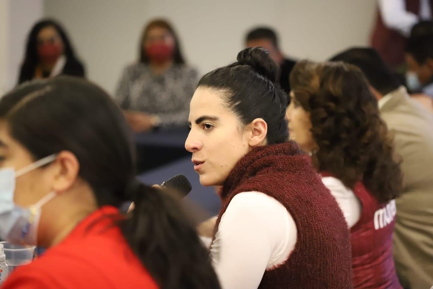 Nuestro movimiento es pacífico, no promovemos el odio: Giulianna Bugarini