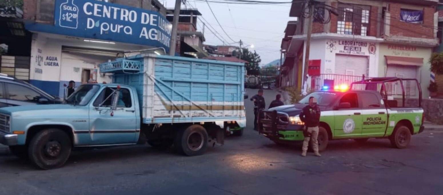 SSP asegura 55 rollos de madera, presuntamente talada de forma ilegal