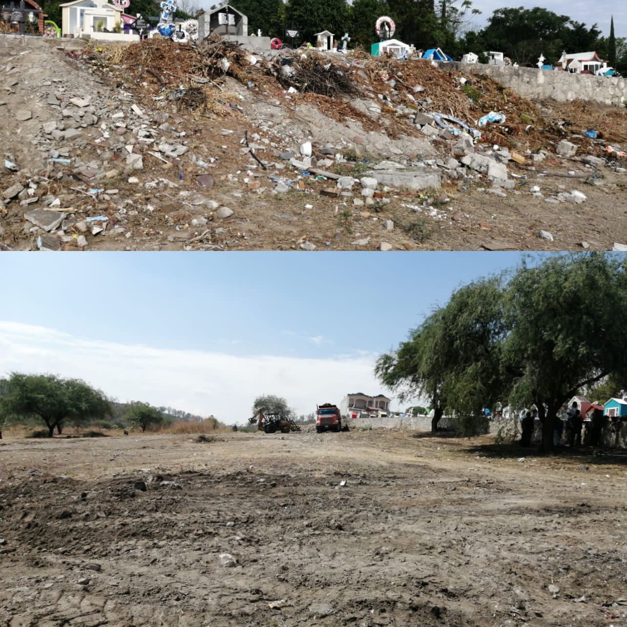 Recoge brigada de Gobierno de Tarímbaro 8 toneladas de basura en Uruétaro