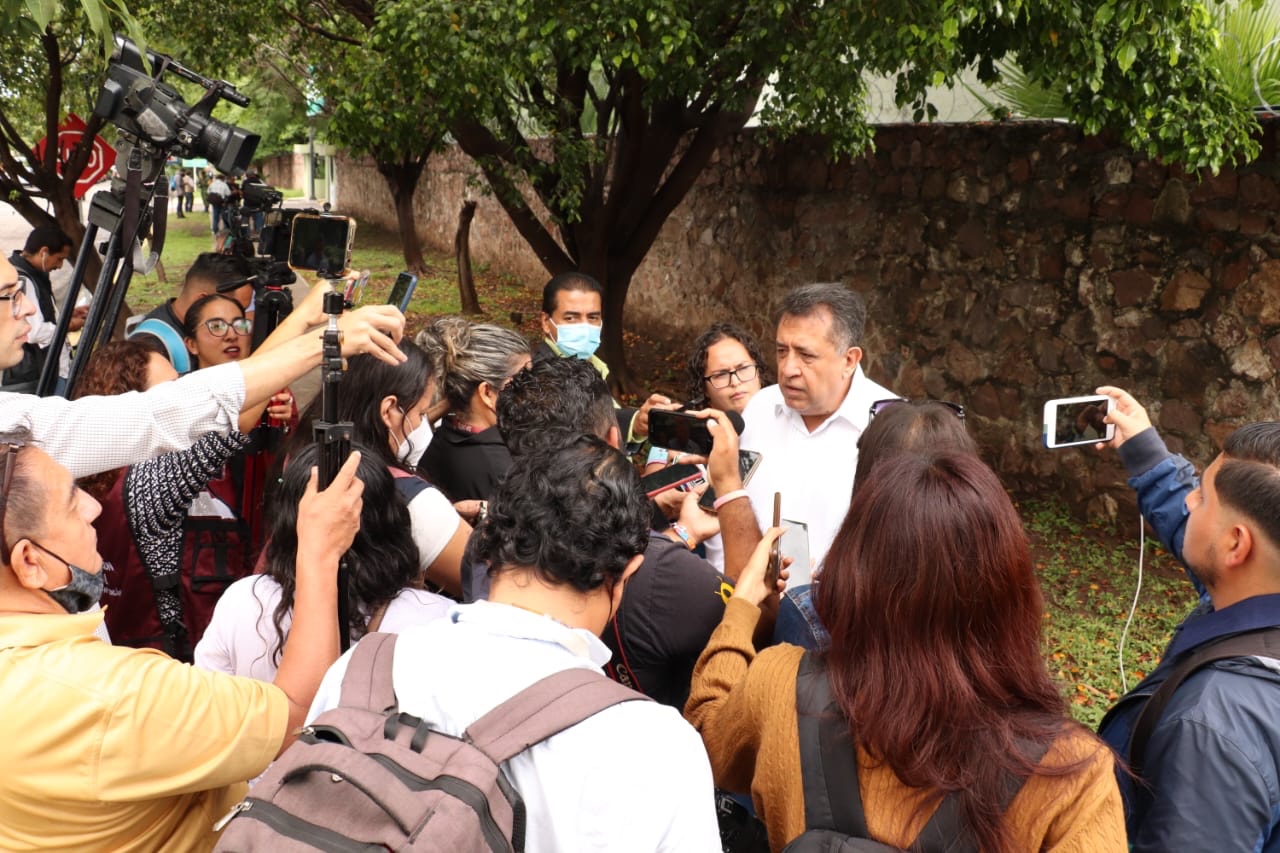 “Apatzingán está de pie y se han retomado actividades”: José Luis Cruz Lucatero.