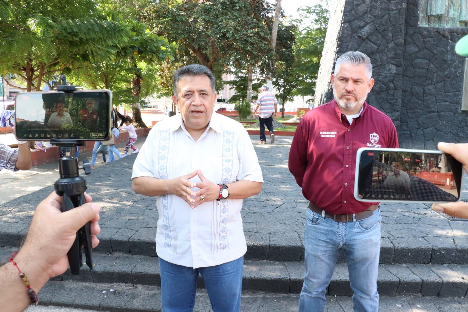 Presentan modernización de la Plaza Constituyentes.