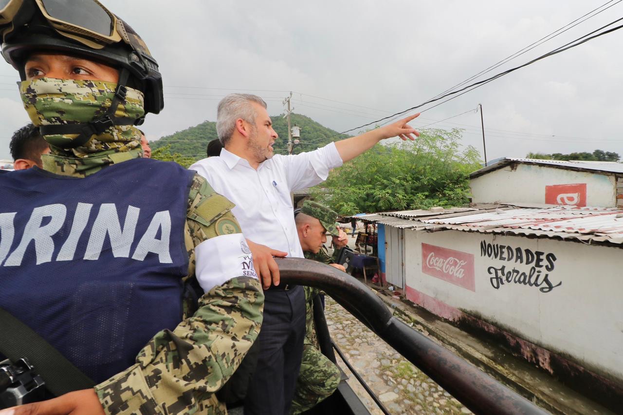 Sin daños mayores, la Costa está de pie, unida y fuerte: Bedolla