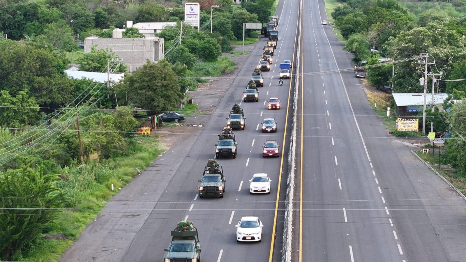 Se suman 1,200 agentes y militares a reforzar laseguridad en Michoacán