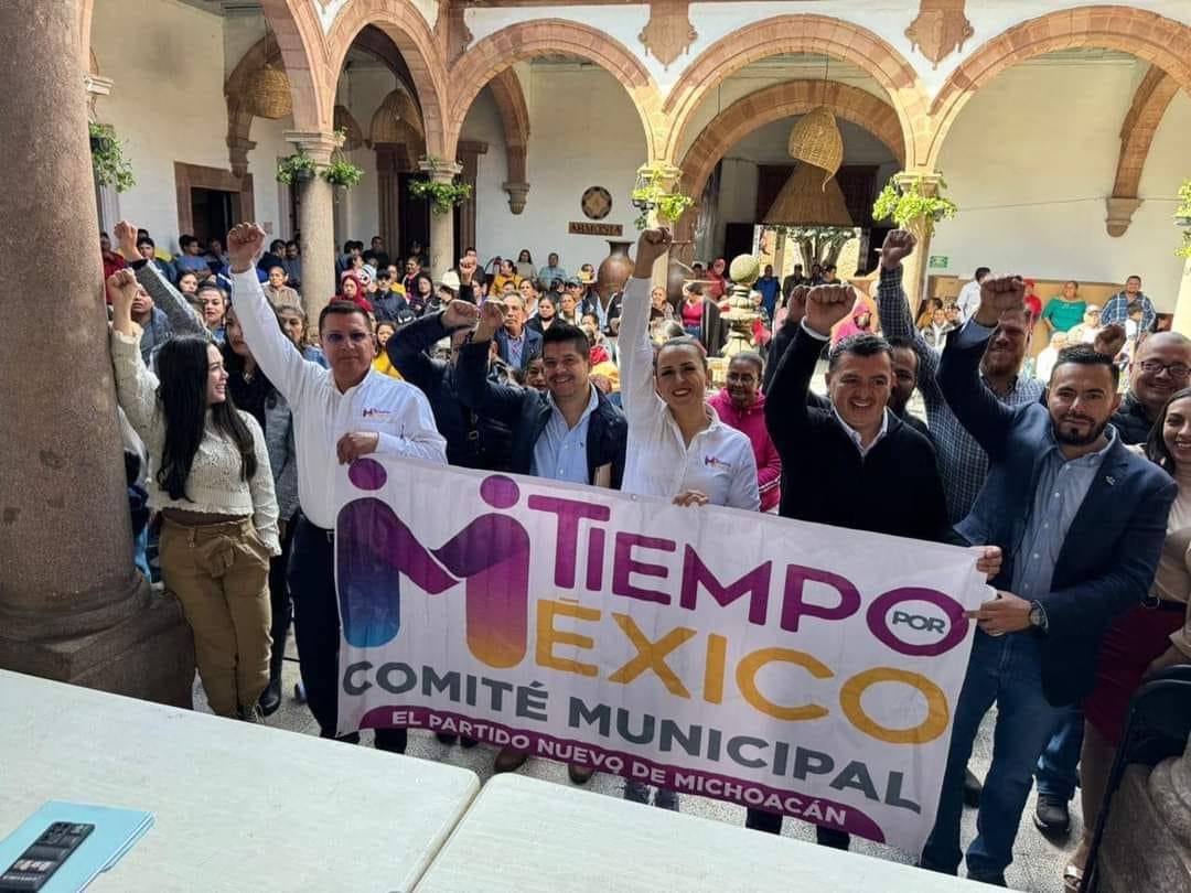 Tiempo por México ya tiene comité ejecutivo en Pátzcuaro