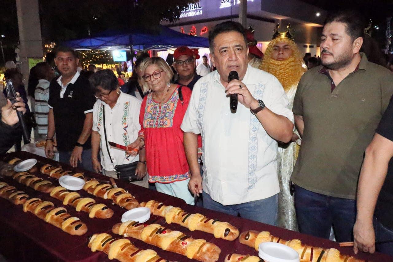 Parten mega rosca de Reyes.