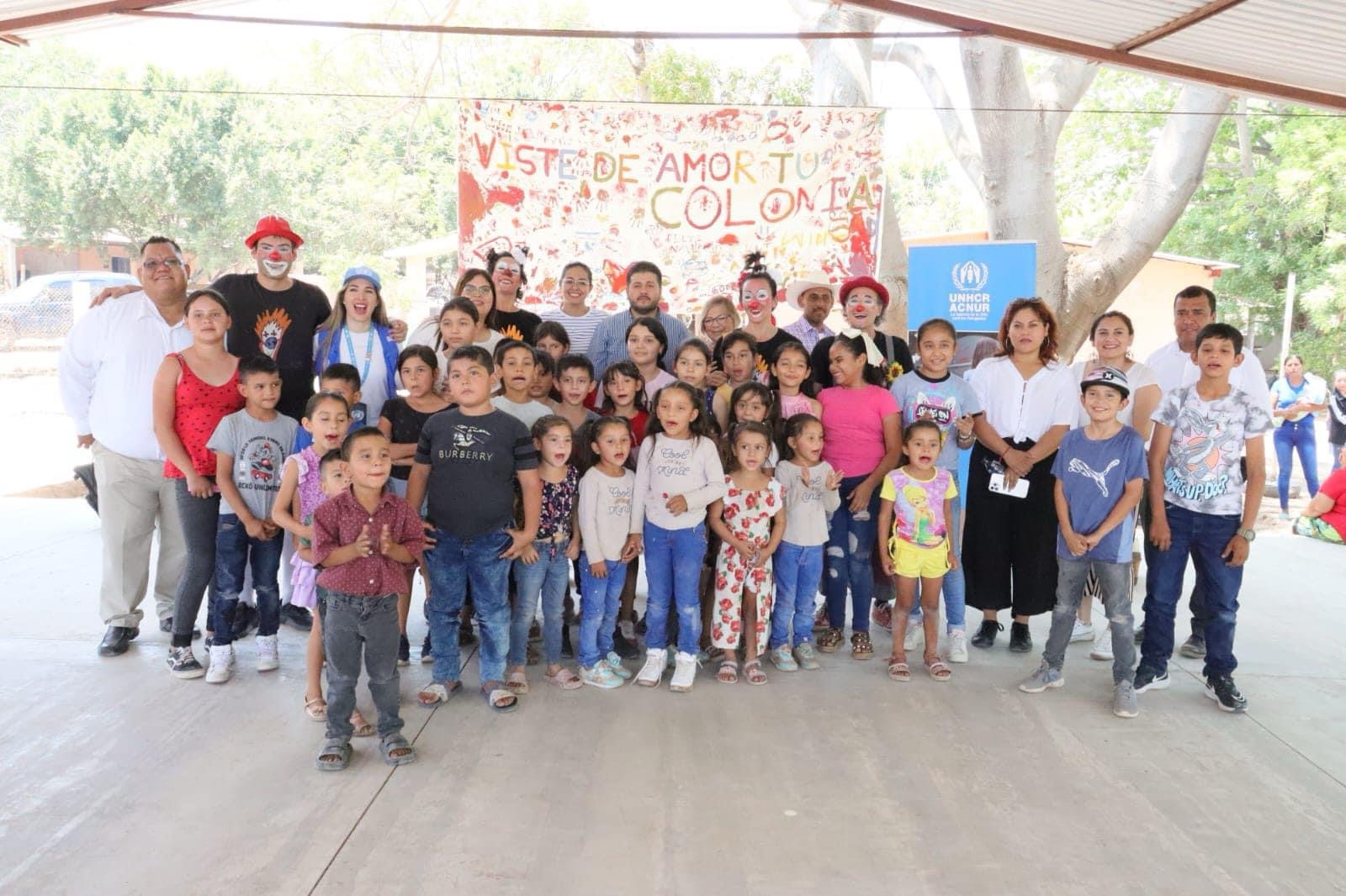 ACNUR lleva alegría a familias desplazadas