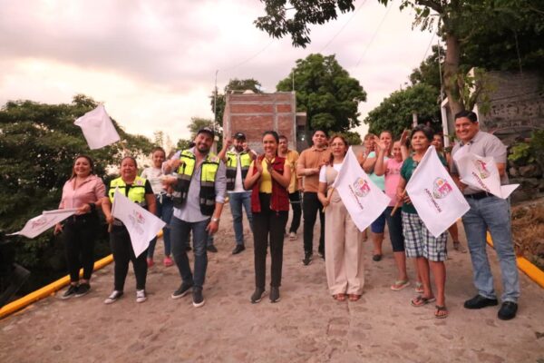 Fanny Arreola transforma la colonia Satélite con nueva infraestructura vial.