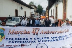 ¡Colonias y Calles Unidas de Pátzcuaro celebra 47 años de lucha y gestión!