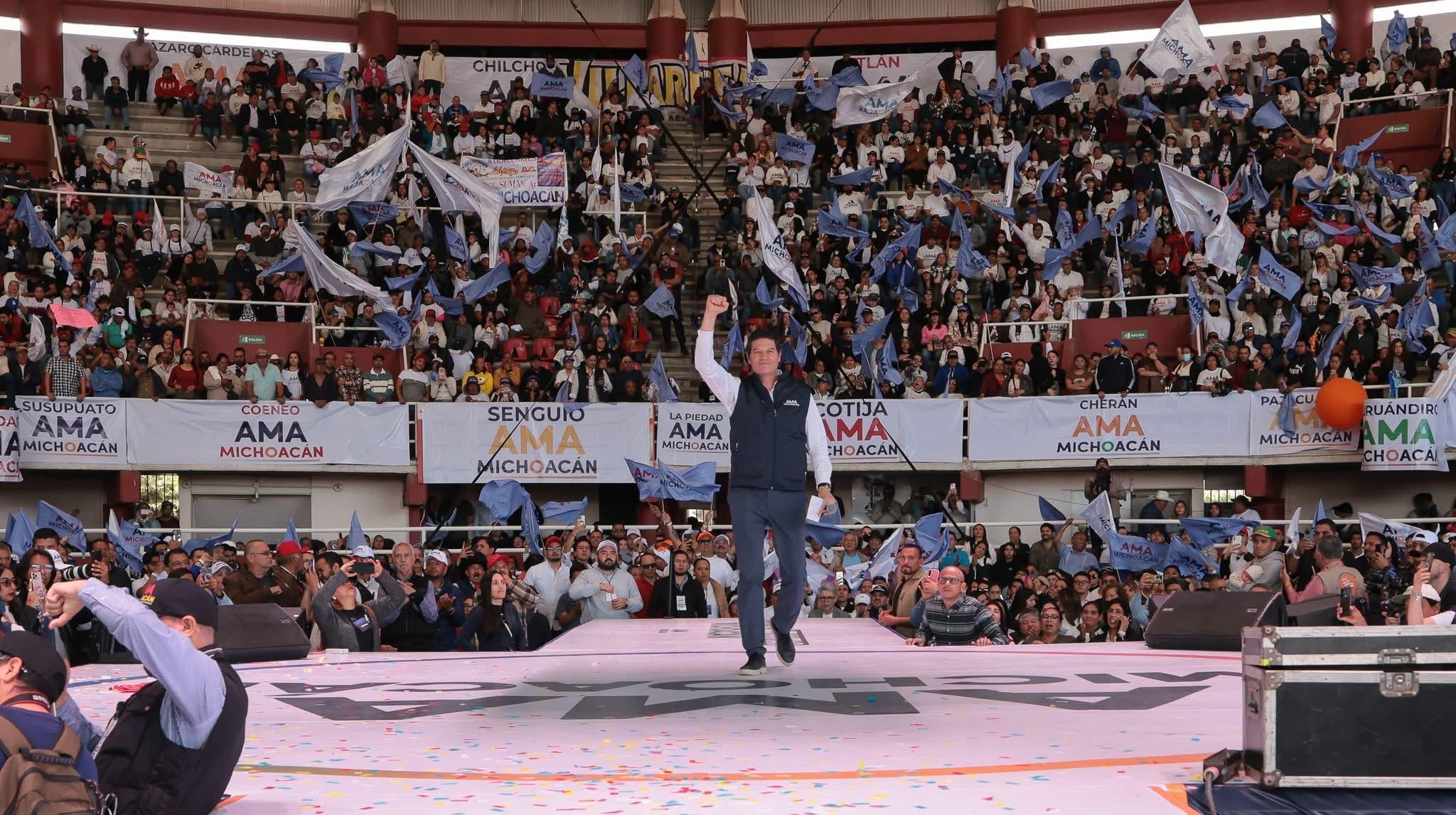 Con un llamado a levantarse surge AMA Michoacán